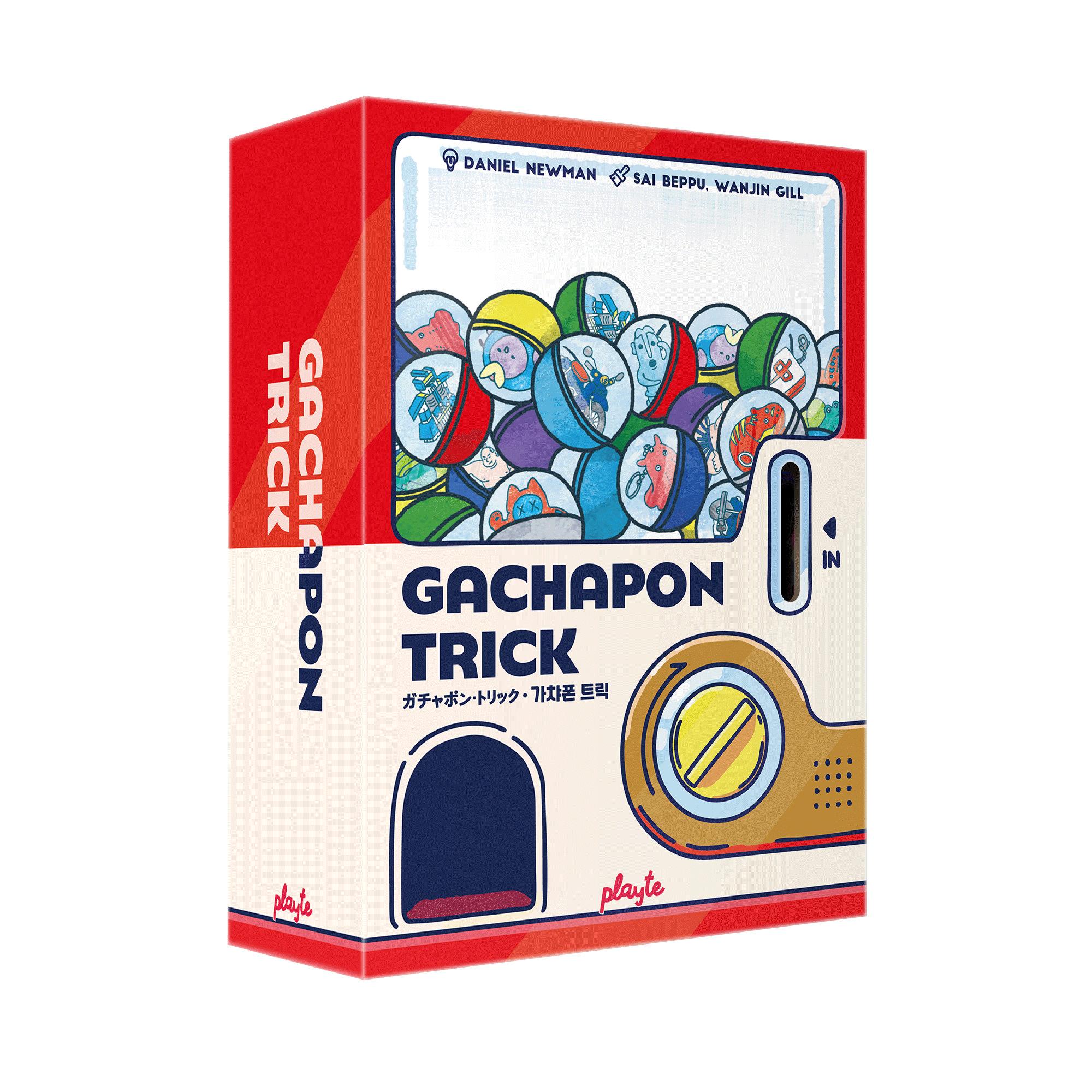 日本語版  話題の『Gachapon trick』ルールブック公開！